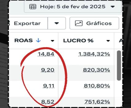 Dashboard de performance de campanhas da Grow