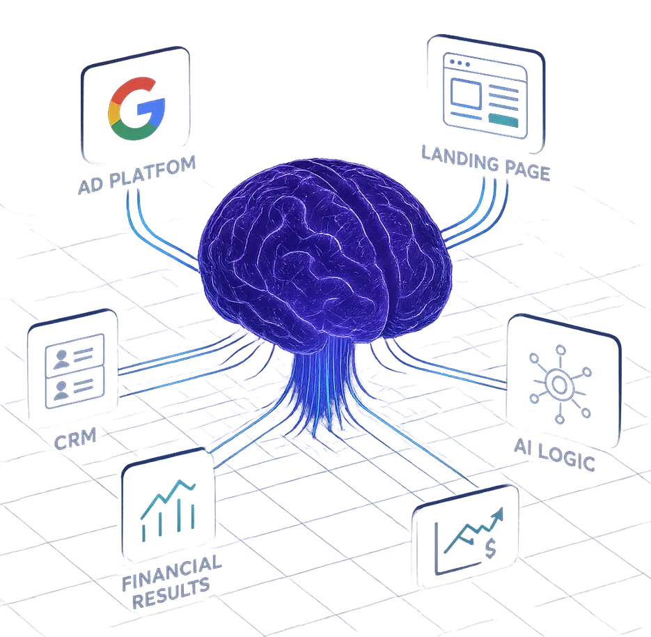 Sistema Neural Hub da Grow para automação de marketing